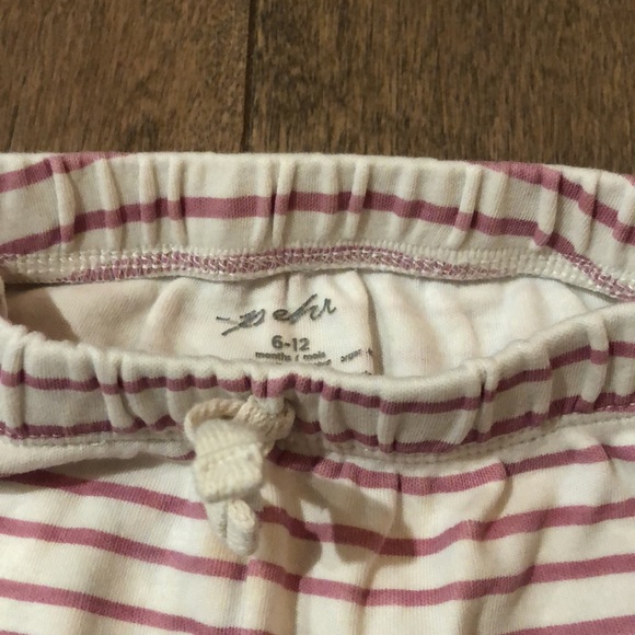 Stripes Away Harem Baby Pants in Petal - Size 6-12M - Picture 3 of 4